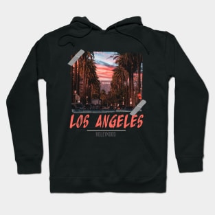 los angeles tape photography Hoodie